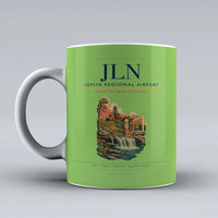 Thumbnail for Joplin Regional Airport (JLN) airport code design on light green ceramic mug