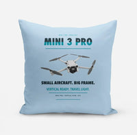 Thumbnail for DJI Mini 3 Pro design on light blue pillow