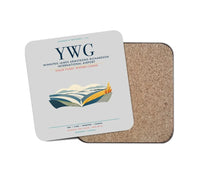 Thumbnail for Winnipeg James Armstrong Richardson International Airport (YWG) design on light gray 1 piece coaster
