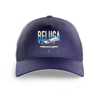 Thumbnail for Airbus BelugaXL / A330-743L design on dark blue printed hat