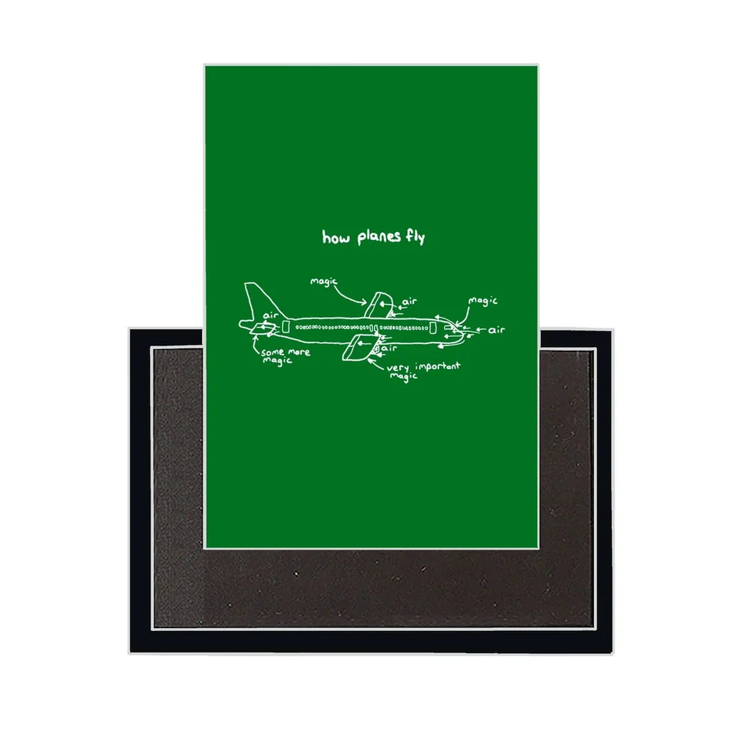 How Planes Fly Magnet - view 5
