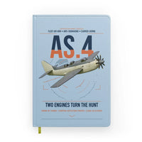 Thumbnail for Fairey Gannet AS.4 design on light blue notebook