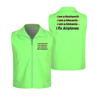Thumbnail for I Fix Airplanes Vest - view 5