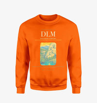 Thumbnail for Dalaman Airport (DLM) design on orange sweatshirt