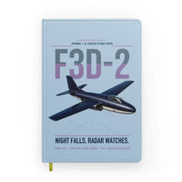 Thumbnail for F3D-2 Skyknight design on light blue notebook