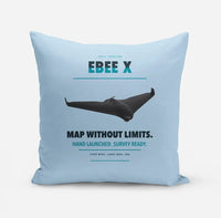 Thumbnail for AgEagle eBee X design on light blue pillow