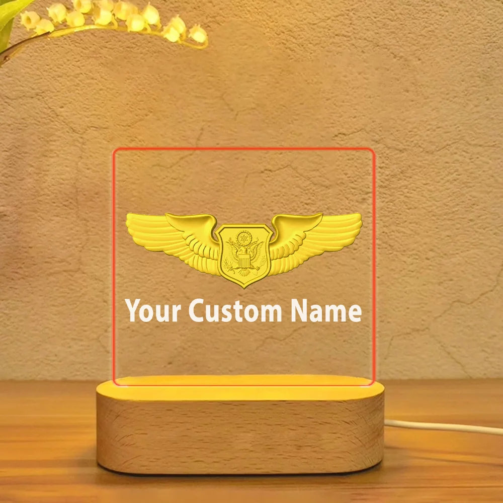 Customisable US Air Force Lamp - view 5