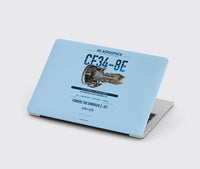 Thumbnail for CF34-8E design on light blue MacBook case