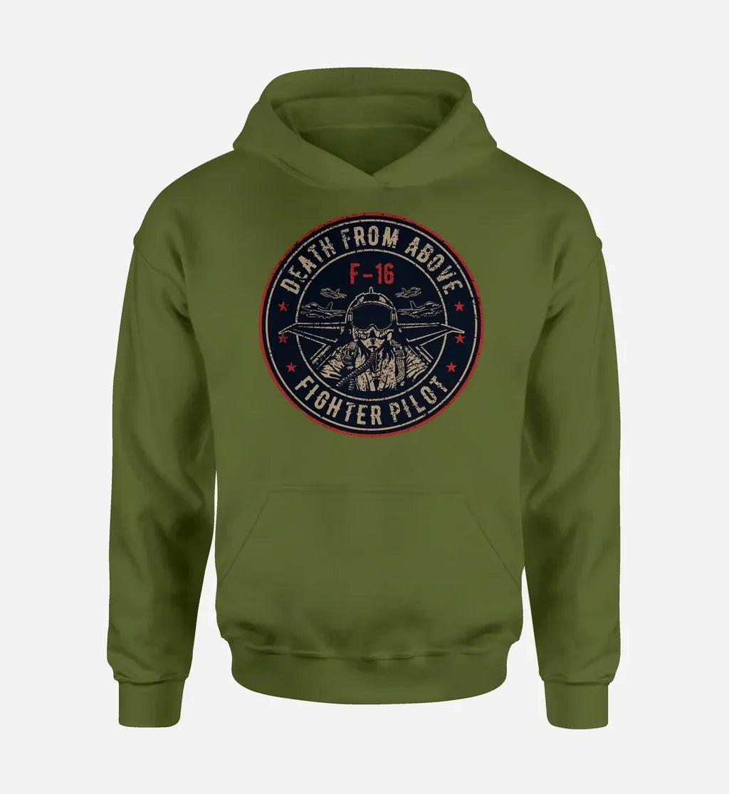Fighter Jet 16 - Death Hoodie - view 5
