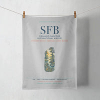 Thumbnail for Orlando Sanford International Airport (SFB) design on light gray towel