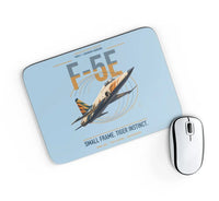 Thumbnail for F-5E Tiger II design on light blue rectangle mouse pad