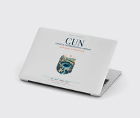 Thumbnail for Cancún International Airport (CUN) design on light gray MacBook case