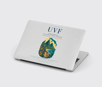 Thumbnail for Hewanorra International Airport (UVF) design on light gray MacBook case