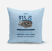 Thumbnail for 915 iS design on light blue pillow