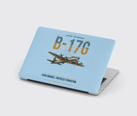 Thumbnail for B-17G Flying Fortress design on light blue MacBook case