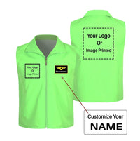 Thumbnail for Customisable Name with DOUBLE LOGO Vest - view 5