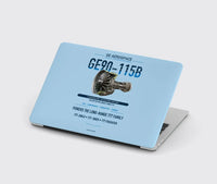 Thumbnail for GE90-115B design on light blue MacBook case