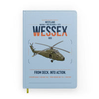 Thumbnail for Westland Wessex HU5 design on light blue notebook
