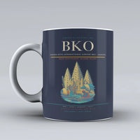 Thumbnail for Keita International Airport BKO — Bamako Mug design on dark blue modibo