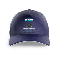 Thumbnail for DJI Avata design on dark blue printed hat