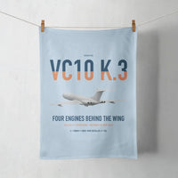 Thumbnail for Vickers VC10 K.3 design on light blue towel
