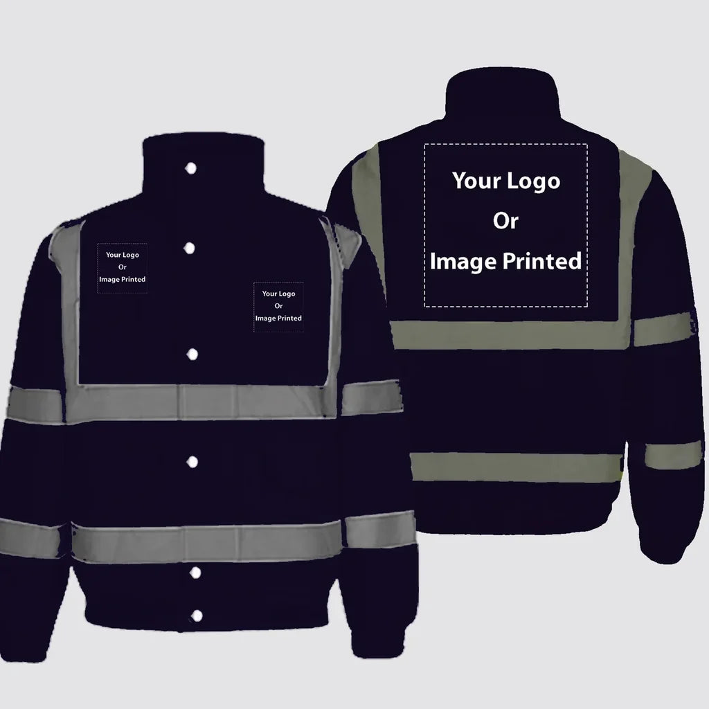 Customisable CUSTOM Logos Winter Jacket - view 5