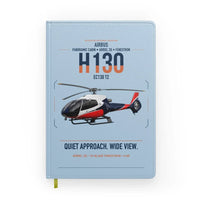 Thumbnail for Airbus H130 design on light blue notebook