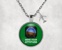 Thumbnail for Mind Your Attitude Necklace - view 5