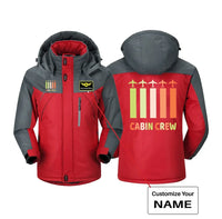 Thumbnail for Customisable Colourful Cabin Crew Winter Jacket - view 5