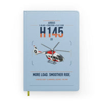 Thumbnail for Airbus H145 D3 design on light blue notebook