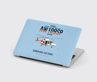 Thumbnail for Leonardo AW109SP GrandNew design on light blue MacBook case