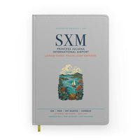 Thumbnail for Princess Juliana International Airport Sint Maarten (SXM) design on light gray notebook