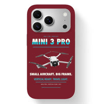 Thumbnail for DJI Mini 3 Pro Case design on dark red iphone case