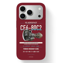 Thumbnail for CF6-80C2 Case design on dark red iphone case