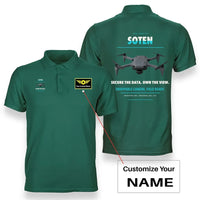 Thumbnail for ACSL SOTEN design on green polo with custom name badge
