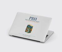 Thumbnail for Paro International Airport (PBH) design on light gray MacBook case