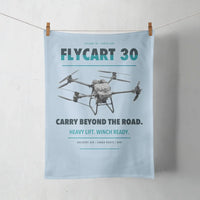 Thumbnail for DJI FlyCart 30 design on light blue towel