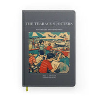 Thumbnail for VINTAGE G4114 - The Terrace Spotters - Designed Notebooks design on gray