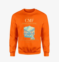 Thumbnail for Chambéry-Savoie Airport (CMF) design on orange sweatshirt