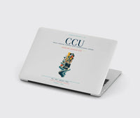 Thumbnail for Netaji Subhash Chandra Bose International Airport Kolkata (CCU) design on light gray MacBook case