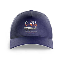 Thumbnail for C-47A Skytrain design on dark blue printed hat