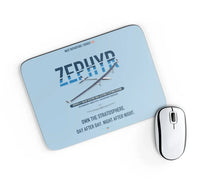 Thumbnail for Airbus Zephyr S design on light blue rectangle mouse pad