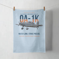 Thumbnail for OA-1K Skyraider II Armed Overwatch design on light blue towel