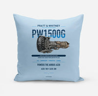 Thumbnail for PW1500G design on light blue pillow