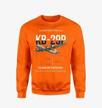 Thumbnail for KB-29P SUPERFORTRESS design on orange sweatshirt