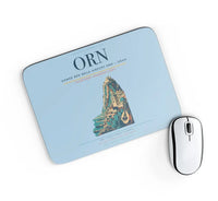 Thumbnail for Ahmed Ben Bella Airport (ORN) design on light blue rectangle mouse pad