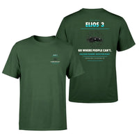 Thumbnail for Flyability Elios 3 design on dark green t shirt