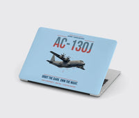 Thumbnail for AC-130J Ghostrider design on light blue MacBook case