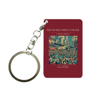 Thumbnail for VINTAGE G4053 - The Homecoming Parade - Designed Key Chain design on darkred