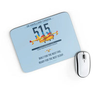 Thumbnail for De Havilland Canadair 515 design on light blue rectangle mouse pad